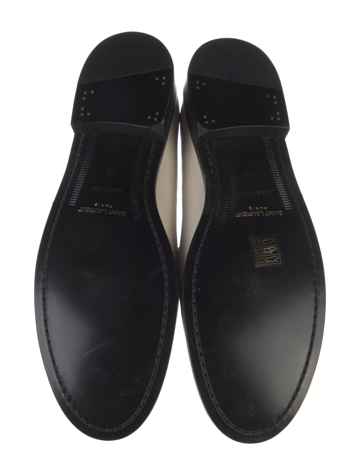 Saint Laurent Leather Loafers